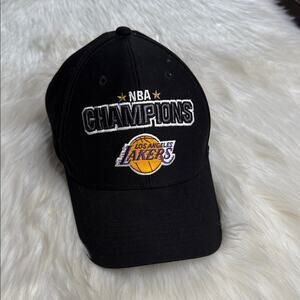 NBA Champions Los Angeles Lakers Black Hat